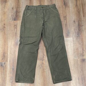 Carhartt Men's Khaki Green Chinos